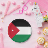 Jordan-Flagge Pappteller (Party)