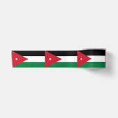 Jordan-Flagge Satinband (Vorderseite)