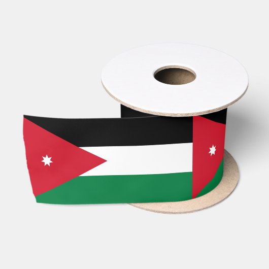 Jordan-Flagge Satinband (Spule)