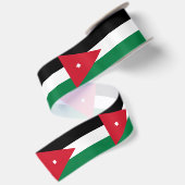 Jordan-Flagge Satinband (Rückseite)