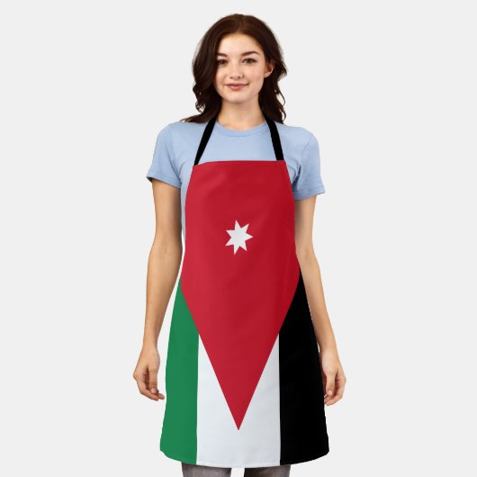 Jordan-Flagge Schürze (Getragen)