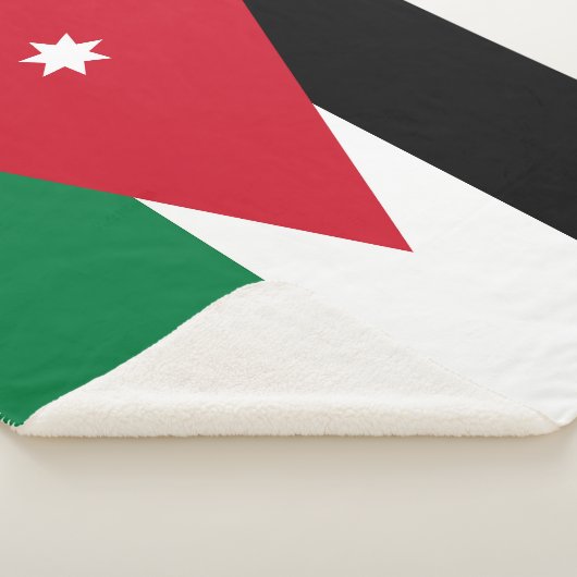 Jordan-Flagge Sherpadecke (3/4)