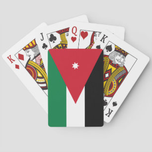 Jordan-Flagge Spielkarten