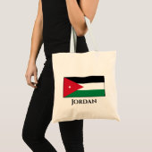 Jordan-Flagge Tragetasche (Vorderseite (Produkt))