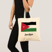 Jordan-Flagge Tragetasche (Vorderseite (Produkt))