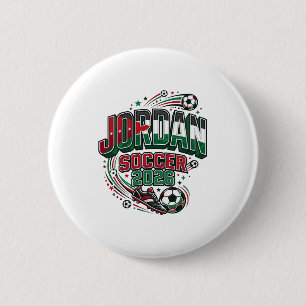 Jordan Fußball 2026 Fußball Bold Landestypografie  Button