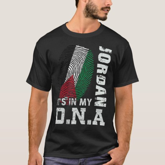 Jordan ist es in meinem DNA-Jordan T-Shirt (Vorderseite)