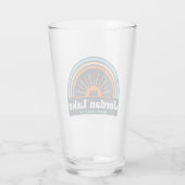 Jordan Lake North Carolina Rainbow Glas (Rückseite)