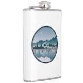 Jordan Lake North Carolina Reflection Flachmann (Rechts)