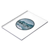 Jordan Lake North Carolina Reflection Notizblock (Linke Seite)