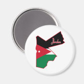 Jordan Magnet (Vorderseite/Rückseite)
