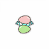 Jordan-Mandel Aufkleber (Vorderseite)