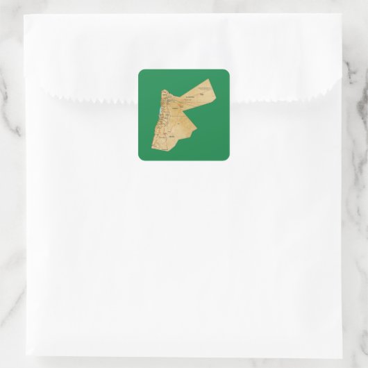 Jordan Map Sticker (Tasche)