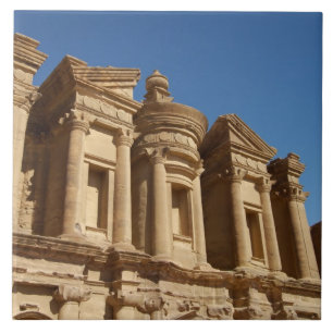 Jordan, Petra, Das Kloster, Al Deir. 2 Fliese