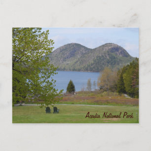 Jordan Pond, Acadia National Park Postkarte