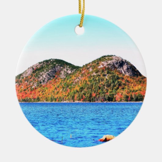 Jordan Pond Bubbles Ornament (Vorne)