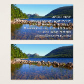 Jordan Pond I im Acadia National Park (Vorne & Hinten)