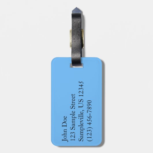 Jordan Pond I im Acadia National Park Gepäckanhänger (Rückseite vertikal)