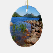 Jordan Pond II im Acadia Nationalpark Keramik Ornament (Rechts)