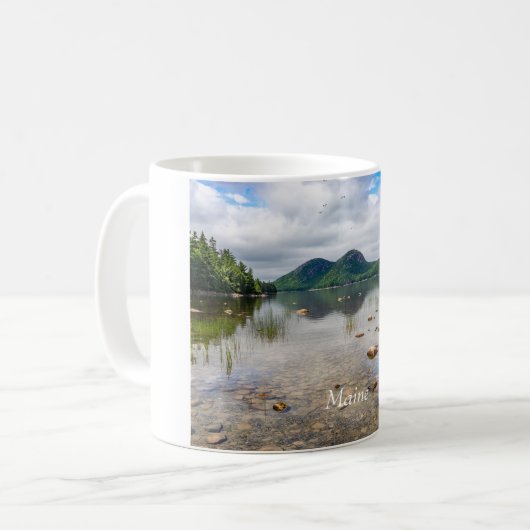 Jordan Pond in Acadia National Park in Maine Kaffeetasse (Vorderseite Links)