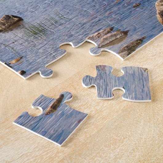 Jordan Pond Maine. Puzzle (Seite)