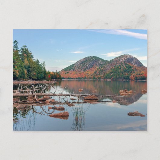 Jordan Pond of Acadia National Park Postkarte (Vorderseite)