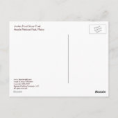 Jordan Pond Shore Trail Postkarte (Rückseite)