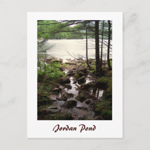 Jordan Pond Shore Trail Postkarte