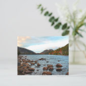 'Jordan Pond & the Bubbles' Postkarte (Stehend Vorderseite)
