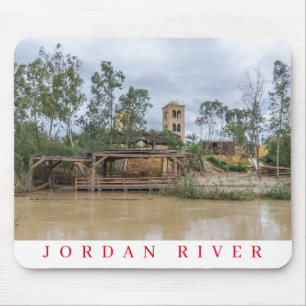 Jordan River Baptissite view mousepad