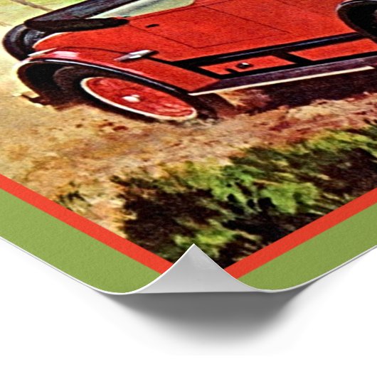 Jordan Roadster 1926 Poster (Ecke)