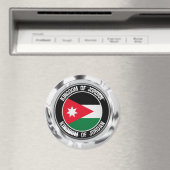 Jordan Round Emblem Magnet (In Situ (Geschirrspüler))