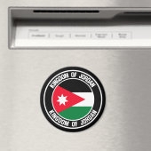 Jordan Round Emblem Magnet (In Situ (Geschirrspüler))