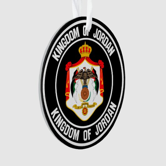 Jordan Round Emblem Ornament (Vorderseite)
