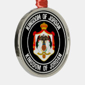 Jordan Round Emblem Ornament Aus Metall (Rechts)