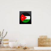 Jordan Roundel Qualitätsflagge Poster (Küche)