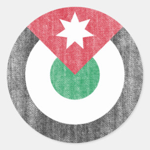 JORDAN RUNDER AUFKLEBER