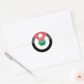 Jordan Runder Aufkleber (Umschlag)