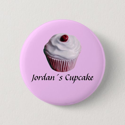 Jordan´s kleiner Kuchen Button (Vorderseite)