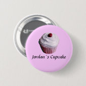 Jordan´s kleiner Kuchen Button (Vorne & Hinten)
