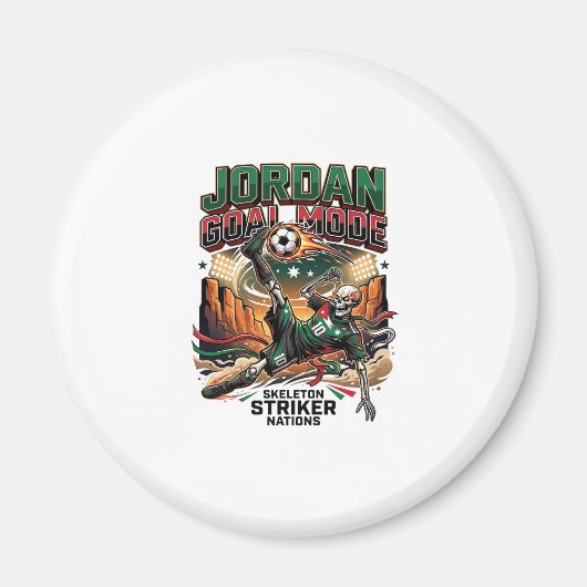 Jordan Tor-Modus Skelett Stürmer Nationen Dynamisc Magnet (Vorne)