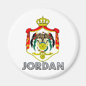 Jordan-Wappen Magnet (Vorne)