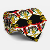 Jordanemblem Krawatte (Gerollt)