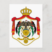 Jordanemblem Postkarte (Vorderseite)