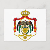 Jordanemblem Postkarte (Vorderseite)