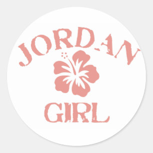 Jordanfisch Runder Aufkleber