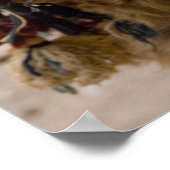 Jordanien, antike nabatäische Stadt Petra. Lokale Poster (Ecke)