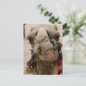 Jordanien, antike nabatäische Stadt Petra. Lokale Postkarte (Stehend Vorderseite)