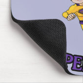 Jordanien... Cystischer Fibrose-Superheld Mousepad (Ecke)