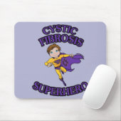Jordanien... Cystischer Fibrose-Superheld Mousepad (Mit Mouse)